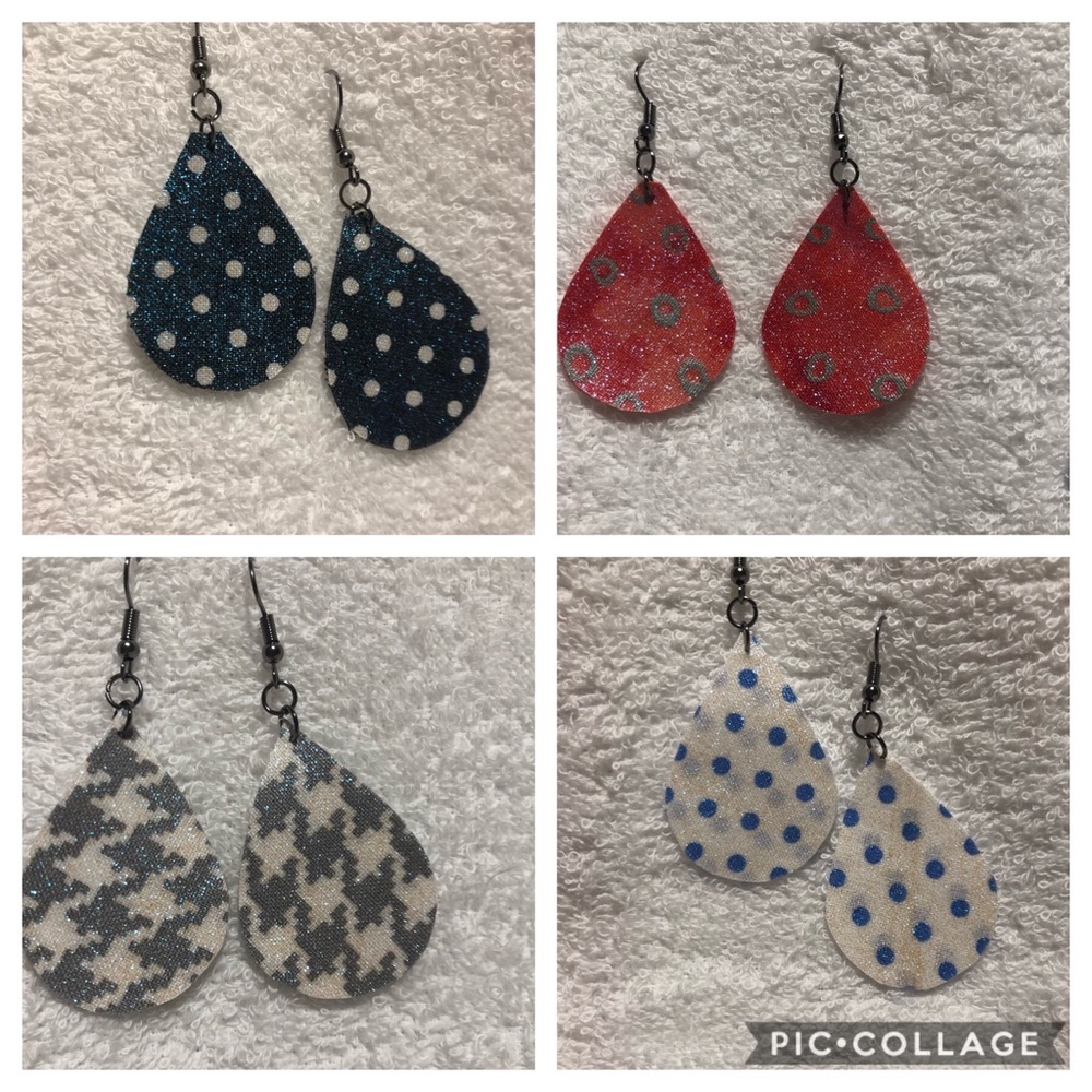 Handmade dangle earrings